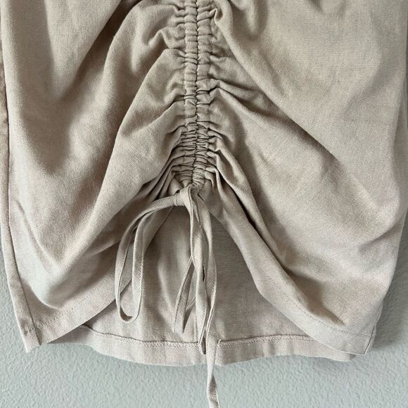 PrettyLittleThing Tan Crop Top and Skirt Set - Picture 6 of 13